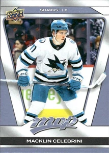 2025-26 Upper Deck MVP #17 Macklin Celebrini - Foto 1 di 2