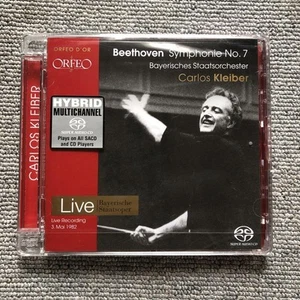 Carlos Kleiber Beethoven Symphony No. 7 SACD ORFEO Live 1982 Used JAPAN - Picture 1 of 2