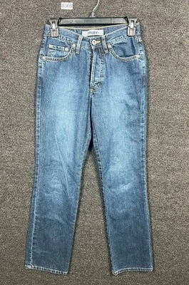 Pantalones de mezclilla MAVI Kate Style 174 Bootcut para mujer 25x30 botones mosca tiro bajo azul Foto 1 de 4