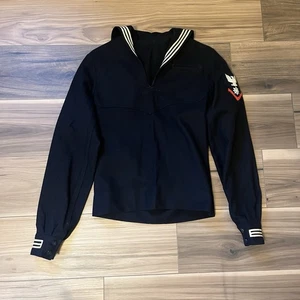 US Navy Herren Service Dress Blau Uniform Pullover Gr. 34 Pulli Crackerjack - Bild 1 von 8