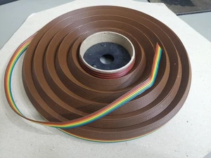 Cable de cinta 10M AMPHENOL 3C codificado por colores plano sin pantalla 6 núcleos - Imagen 1 de 7