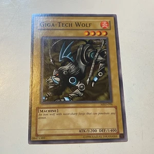 GIGA-TECH WOLF METAL RAIDERS YU-GI-OH TRADING CARD GAME - Picture 1 of 1