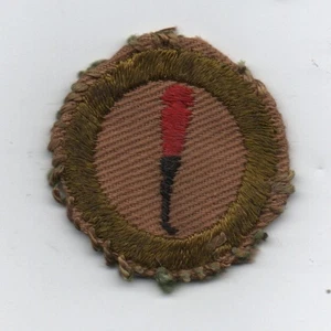 Lederarbeiten, Typ C hellbraun schmal gekräuselt (1936-46), gebraucht - Bild 1 von 1