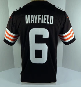 Nueva Camiseta Para Hombres Cleveland Browns Baker Mayfield #6 Auténtica Nike Limitada L Nueva Con Etiquetas - Imagen 1 de 8