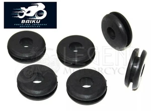 Suzuki GT750 J K Side Panel Rubber Grommets x6   C7-01A - Picture 1 of 2