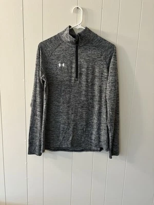 Pullover Under Armour Mujer Pequeño Gris Ligero Manga Larga Baile G5 Foto 1 de 4