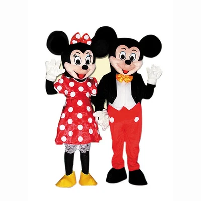 LO ÚLTIMO Traje Adulto Talla MICKEY MOUSE Y MINNIE MOUSE Disfraz Mascota Foto 1 de 4