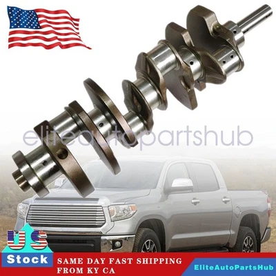 Engine Crankshaft For 2007-21 Lexus LX570 Toyota Tundra Sequoia Land Cruiser 3UR - Image 1 of 4