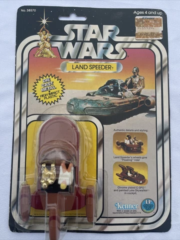 Vintage Kenner Star Wars Die-Cast Landspeeder 1978 Cover