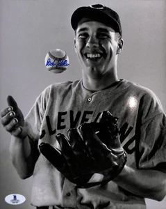 BOB FELLER "Early Indians 1930s Rookie Era" Signed 8x10 Auto Photo BAS Beckett - Picture 1 of 3