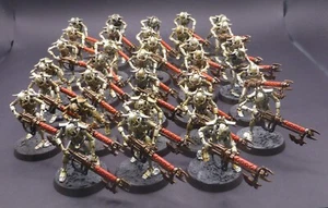 33 x Necron Warriors 40K Games Workshop Painted 28mm Warhammer 40,000 - Picture 1 of 2
