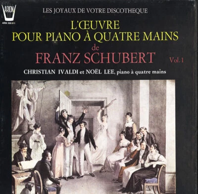6LP Box SCHUBERT Complete Works for Piano 4 Hands LEE IVALDI Arion ARN-336011/15 - Image 1 of 3