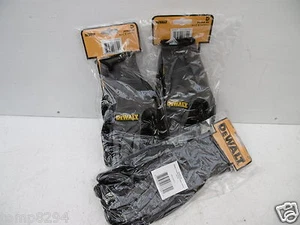 DeWALT DPG66L black & grey nitrile work gloves size 10 large x 3 pairs - Picture 1 of 1