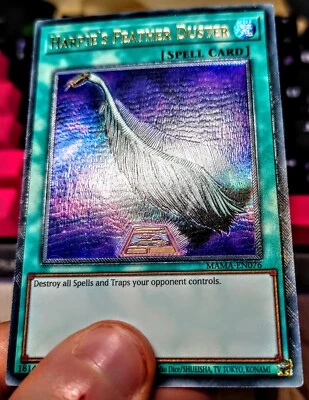 Yu-Gi-Oh! Ultimate Rare Style Harpie's Feather Duster - Image 1 of 3