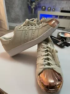 Adidas originals superstars 80’s metal toe trainers uk 7 - Picture 1 of 13