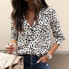 Beige Leopard Regular Size Tops & Shirts for Women