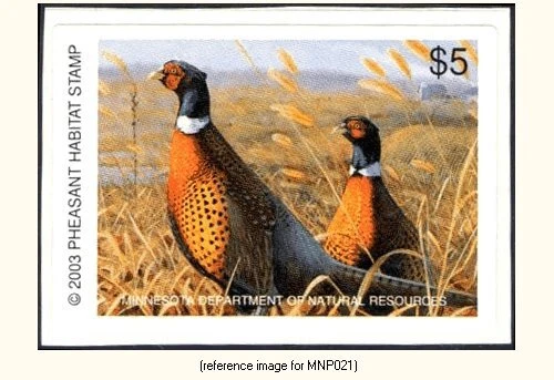 D2K Minnesota Pheasant Stamp 2003 $5.00 - Image 1 of 1