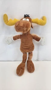 TOY NETWORK Bullwinkle 11" Plush Toy Stuffed Adventures of Rocky & Bullwinkle - Picture 1 of 5