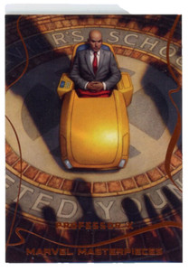 2022 Marvel Masterpieces Professor X #85 LEGENDARY ORANGE 57/99 Tier 4