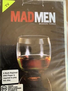 MAD MEN Season Three 3 DVDs R4 Excellent Condition - Picture 1 of 4