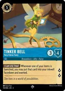 Tinker Bell - Very Clever Fairy 157/204. Lorcana Into the Inklands - Bild 1 von 1
