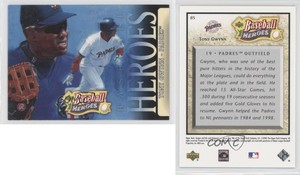 2005 Upper Deck Baseball Heroes Tony Gwynn #85 HOF