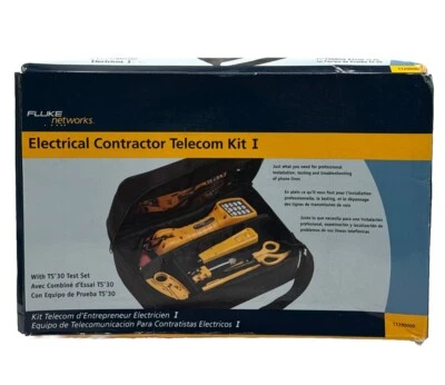 Fluke Networks 11290000 Communications Tool Kit,No. Of Pcs. 6 - Image 1 of 4