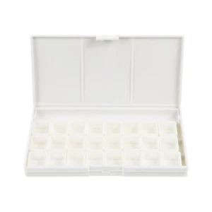 Caja de pigmentos paleta acuarela pintura viaje subembalaje sartenes - Imagen 1 de 12