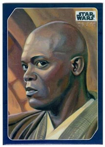 Topps Star Wars Celebration Europe 2023 Black [10] Card #17 Mace Windu - Picture 1 of 1