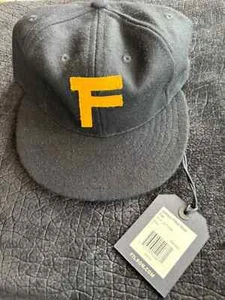 NWT Filson Jackson Fitted Cap Black with Yellow F Size 7 to 7 3/4 USA # 20173389 - Picture 1 of 5