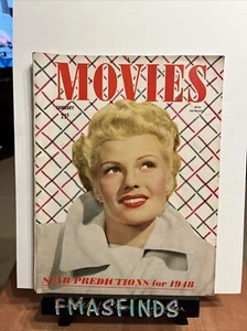 R2 1948 RITA HAYWORTH Januar FILME Magazin Schauspielerin - Bild 1 von 2