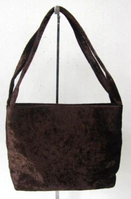 Valerie Stevens мини сумка винтажный итальянский сумочки коричневый бархат пейсли сделано в Италии - Изображение 1 из 4