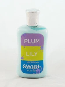 Plum Lily Swirl Lotion Bath & Body Works 8oz NEW melon apple berry musk vanilla - Picture 1 of 1