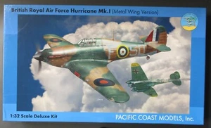 Pacific Coast Models Hurricane Mk. Maßstab 1:32 I Modellbausatz Nr. 32012 - Open Box - Bild 1 von 2