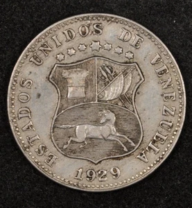 1929 12 1/2 CENTIMOS ( LOCHA) - Picture 1 of 2