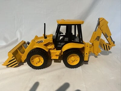 Bruder JCB 4CX Front End Loader Backhoe 02428 Plastic Toy Made in Germany - Image 1 of 4