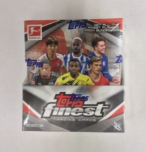 2020-21 Topps Finest Bundesliga Soccer Sealed Hobby Box - Bild 1 von 4