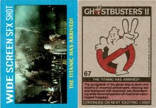 1989 Columbia Pictures GHOSTBUSTERS II Trading Card 67