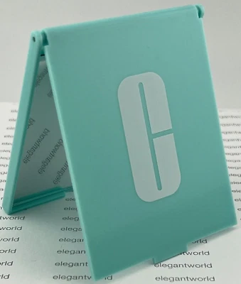 Clinique Blue Compact Mirror  (3 W in. X 3 1/2 L in.) - Image 1 of 3