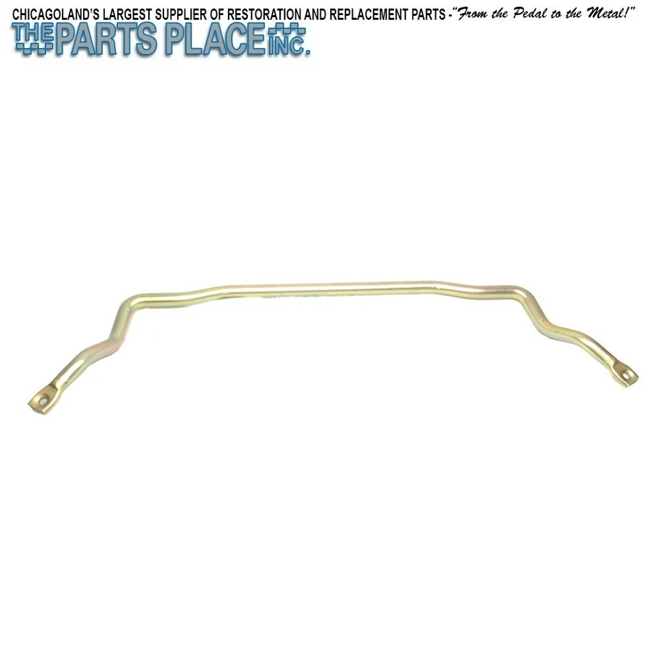 1964-77 Oldsmobile Cutlass / 442 Front Sway Bar - 1 1/4" - Gold Cadmium - Image 1 of 1