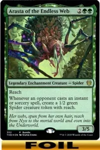 1x - Arasta of the Endless Web - FOIL - Theros Beyond Death - NM MTG - Picture 1 of 1