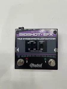Radial Engineering Bigshot EFX V2 True Bypass Effects Loop Switcher Guitar Pedal - Picture 1 of 6