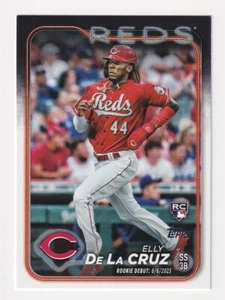 2024 Topps Update Series Elly De La Cruz, Cincinnati Reds - Rookie Debut US350 - Bild 1 von 2