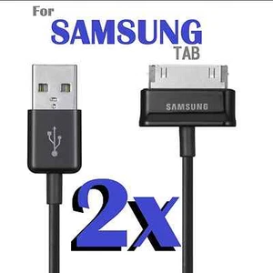 2X SAMSUNG Galaxy Tab 2 P3100 P3110 7.0 Inch Tablet USB Data Sync Charger Cable - Picture 1 of 1