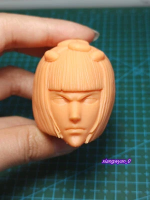 Unpainted 1:6 Anime Male Captain Head Sculpt Carved For 12" Male Action Figure - Image 1 of 4