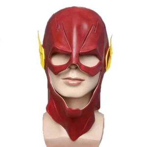 Superheld Flash Cosplay Barry Allen Maske Kostüm Kopfbedeckung Kostüm Requisiten Erwachsene - Bild 1 von 5