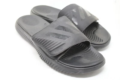 Sandálias Adidas Alphabounce 2.0 Slide preto basquete gancho loop conforto 13 48 - Imagem 1 de 4