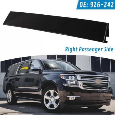 Moldura de puerta lateral del pasajero delantero para Cadillac Chevy GMC 926-242 2015-2018 Foto 1 de 4