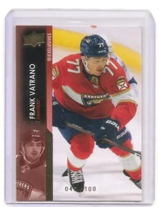2021-22 Upper Deck Series 2 Frank Vatrano UD Exclusives Insert Card /100 - Picture 1 of 2