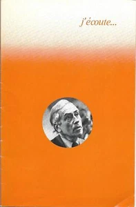 J'ECOUTE + Gilbert CESBRON + Texte inédit de présentation par l'auteur +Rombaldi - Picture 1 of 2